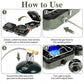 Camping Stove 2 Burner Foldable Propane Camping Stove with Cookware