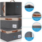 Fabric Storage Bins with Lids 3 Pack