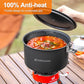15pcs Camping Cookware Mess Kit