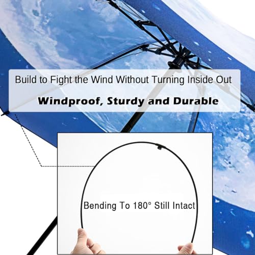 Umbrella Compact Inverted Folding Umbrellas Auto Open Close
