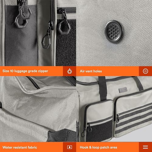 130L 36" Extra Large Heavy Duty Sports Equipment Storage Duffle Bag