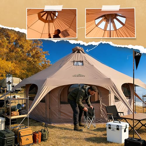 16.5 Ft Canvas Bell Tent
