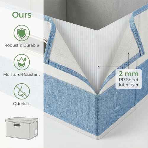Storage Bins with Lids [3 (3 Count)