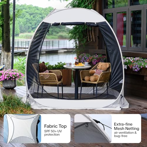 6'x 6' Pop Up Screen House Tent