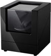 Uten Automatic Double Watch Winder Box, Luxury Wooden Storage Case for Mechanical Watch Winder with Quiet Motor 5 Rotation Mode, Black.