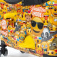 LIL FLYER GO V2 x Emoji Ride On Suitcase for Kids