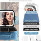 Travel Makeup Bag Cosmetic Bag with Lighted Mirror