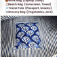 100% Cotton Quilted Tote Bag For Women