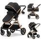 2-in-1 Convertible Baby Stroller for Newborn to Toddler