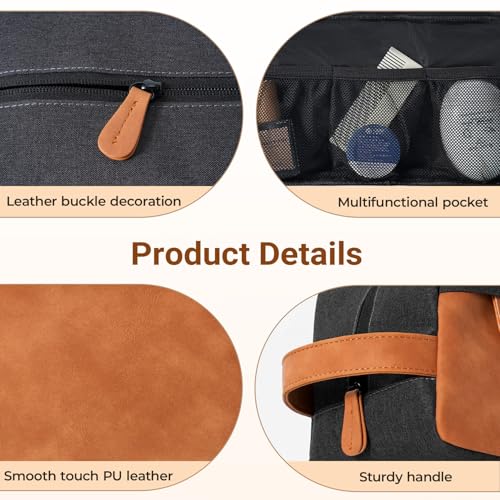 Hanging Toiletry Bag for Men (2 Count)