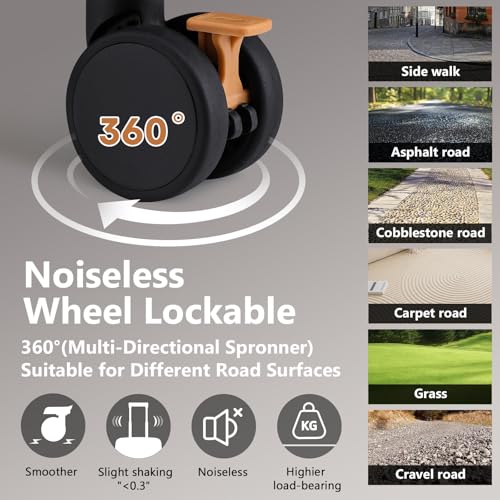 20in Carry On Luggage with Cup Holder and USB Port