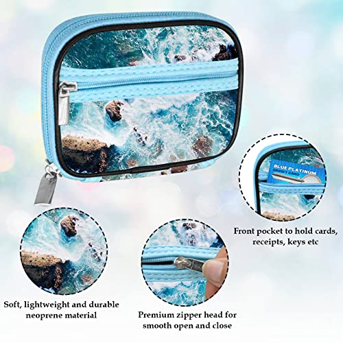 Weekly Travel Pill Organizer Pill Case for Purse with Removable 7 Day Pill Box (2 Count)