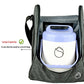 Insulated Wine 3 Bottle Carriers Tote Travel Cooler Gift Bag For Airplane Liquor With Padded Shoulder Strap (3 Count)