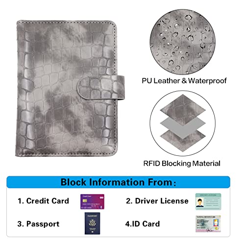 Premium Leather Passport Holder Covers Case