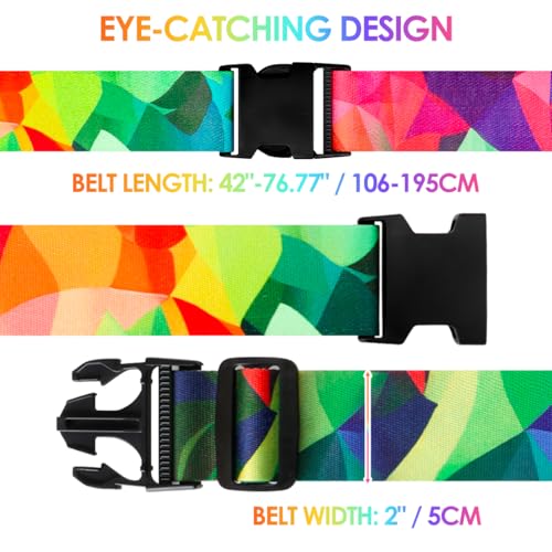 Luggage Straps for Suitcases Adjustable Travel Belt