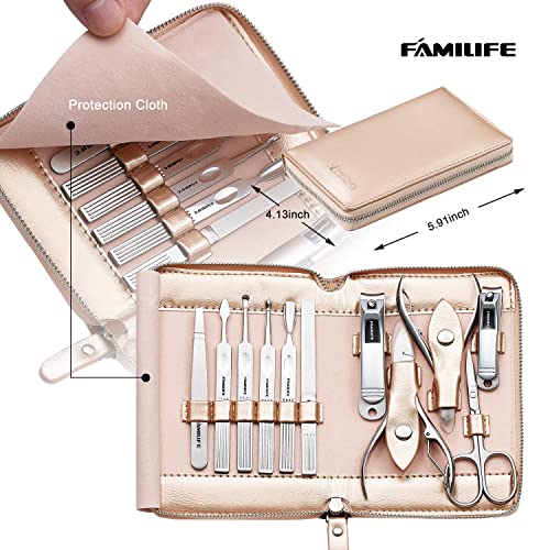 Stainless Steel Manicure Set 11 (11 Count)