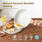 Ceramic Nonstick Frying Pan Skillets (2 Count)