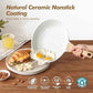 Ceramic Nonstick Frying Pan Skillets (2 Count)