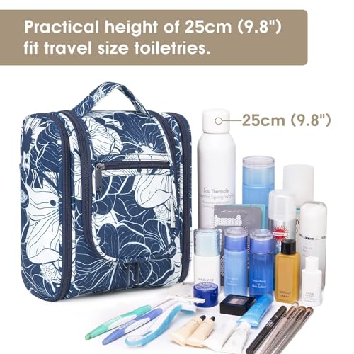 Small Hanging Travel Toiletry Bag Cosmetic Make up Organizer for Women and Men