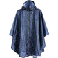 Waterproof Rain Poncho for Women Packable Hooded Raincoat with Pocket