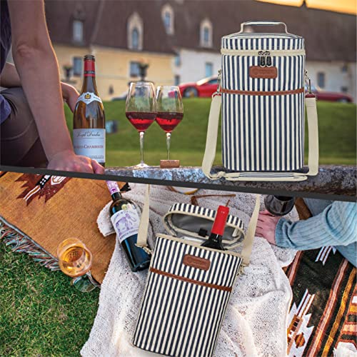 2 Bottle Wine Carrier Tote