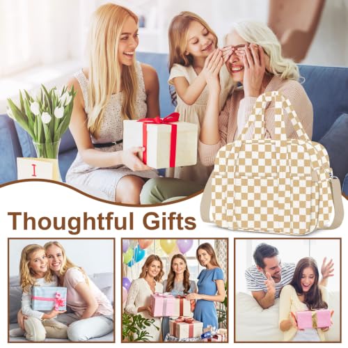 Corduroy Lunch Box Lunch Bag for Women Adults Men