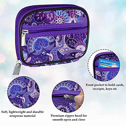Weekly Travel Pill Organizer Pill Case for Purse with Removable 7 Day Pill Box (2 Count)