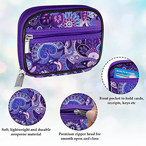 Weekly Travel Pill Organizer Pill Case for Purse with Removable 7 Day Pill Box (2 Count)