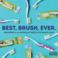 Soft Flossing Folding Travel Toothbrush (2 Count)