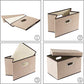 Collapsible Storage Cubes with Lids [3 (3 Count)