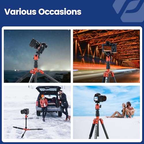 62" Carbon Fiber Travel Tripod