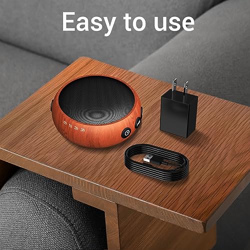 Sound Machine Small White Noise Machine with 30 Soothing Sounds Sleep Machine for Baby Kids Adults Natural Sounds Rain Fan Brown Pink Nosie Machine with 36 Volume Levels for Office Home Travel