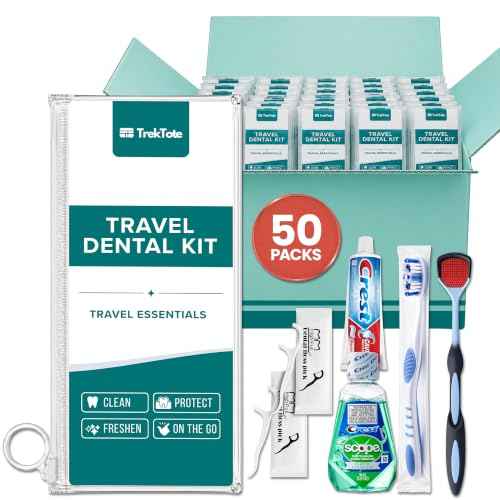 Toothpaste and Toothbrush Set (50 Count)
