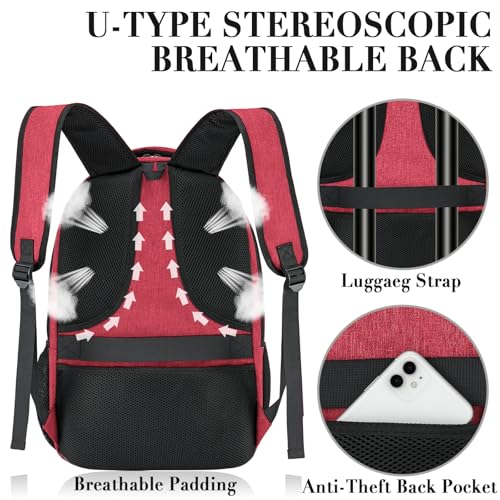 Unisex Rose Laptop Backpack