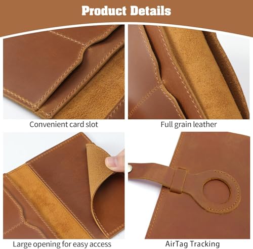 Genuine Leather Passport Holder For Travel