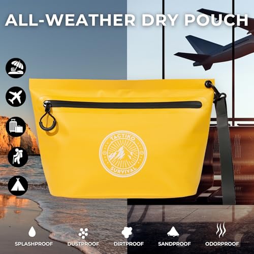Tactiko 3L Waterproof Pouch w (3 Count)
