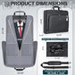 Garment Bags for Travel Carry On Garment Bag for Hanging Clothes