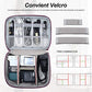 Electronic Bag Travel Cable Accessories Bag Waterproof Double Layer Electronics Organizer Portable Storage Case for Cable