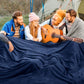 Fleece Blanket Oversized King 120"x120"