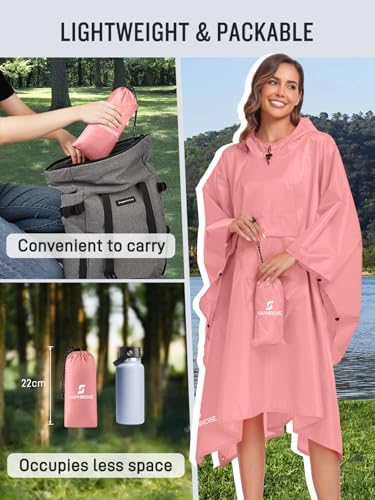 Double Layer Rain Poncho