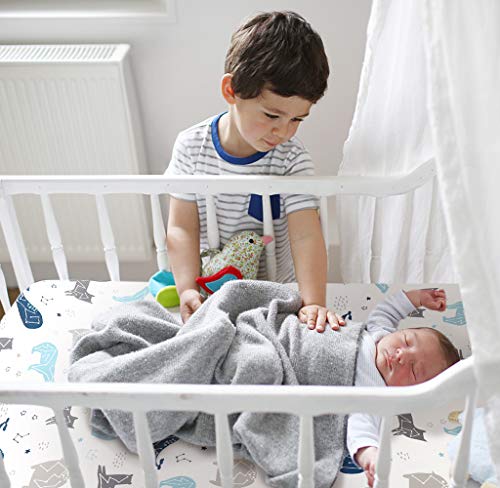 Baby Fitted Crib Sheets (2 Count)