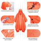 Hooded Rain Poncho for Adults