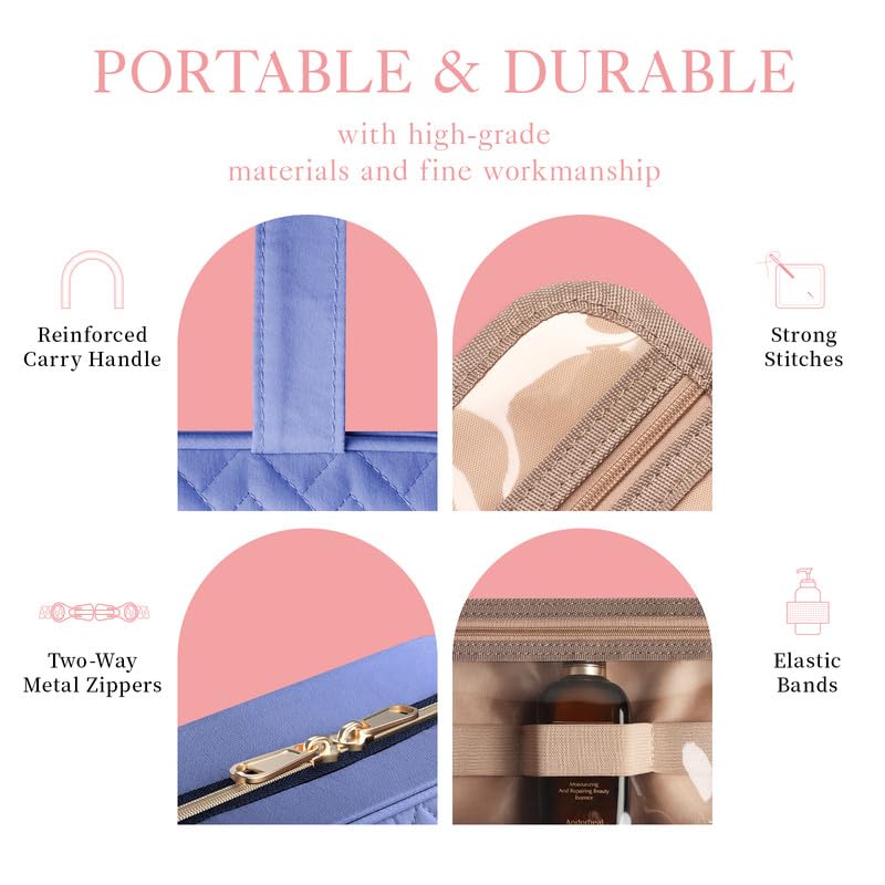 Hanging Travel Toiletry Bag Women Men Essentials Aegean