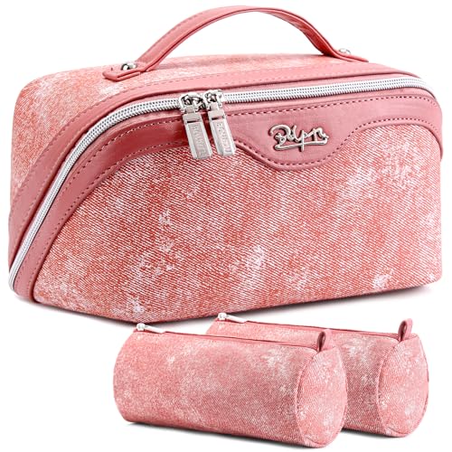 Travel Makeup Bag Cosmetic Bags for Women (3 Count)