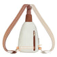 Crossbody Bags for Women Leather Sling Bag for Woman Travel Beige Brown