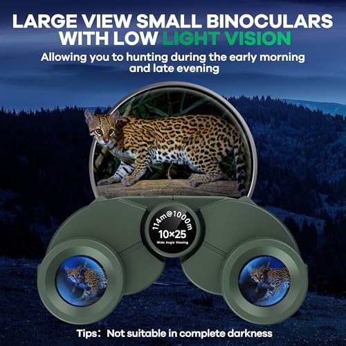 10x25 Binoculars