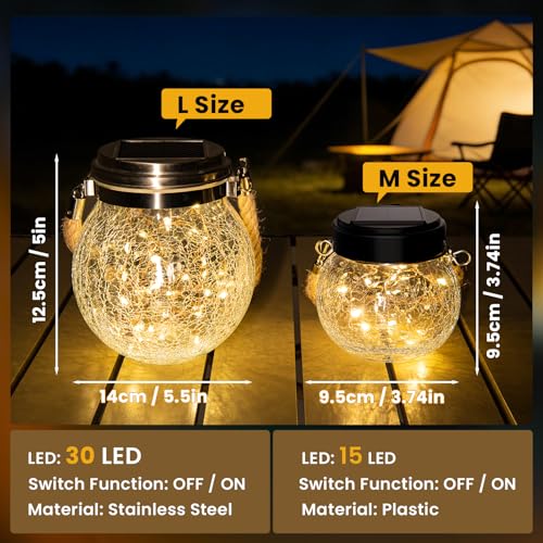 Solar Lantern Gifts for Women (4 Count)
