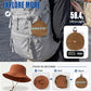 Waterproof Sun UPF 50+ Bucket Hat UV Protection Packable Brimmed Boonie for Women Men Summer Lightweight Hiking Outdoor Cap Caramel