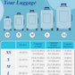 Luggage Cover for Suitcase Tsa Approved Protector
