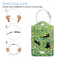 Luggage Tags Privacy Cover ID Label for Travel Bag Suitcase (2 Count)